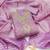Purple color designer simmer butti fabric ceremonial partywear suit