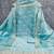 Sky blue color beautiful and smart jimmy chu fabric salwar kameez for girls