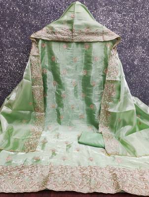 Pista color beautiful and smart jimmy chu fabric salwar kameez for girls 4