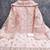 Peach color beautiful and smart jimmy chu fabric salwar kameez for girls