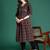 Black ethnic motifs printed kurta