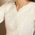White women floral embroidered thread work straight kurta