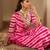 Pink leheriya embroidered straight kurta