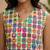 Multicolor women printed regular multicolor color pure cotton kurta with trousers