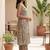 Multicolor women printed regular multicolor color pure cotton kurta with trousers