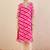Pink women leheriya printed mirror work kurta