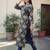 Green women ethnic motifs printed screen print daily cotton straight kurta
