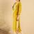 Yellow women floral kurta