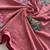 Onion pink georgette printed saree with floral print