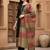 Black women ethnic motifs regular liva kurta with palazzos & with dupatta