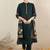 Green women embroidered regular kurta with trousers &  dupatta