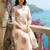 Off white women floral printed floral kurta