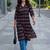 Black women ethnic motifs printed kurta