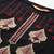 Black women ethnic motifs embroidered thread work kurta