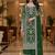 Green color girlie butterfly net ceremonial salwar kameez for glamorous looks