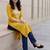 Mustard women embroidered chikankari kurta