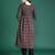 Black women ethnic motifs printed a-line kurtas