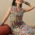 White women printed regular multicolor color pure cotton kurta with trousers