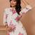 Off white women floral printed floral kurta