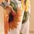 Off white floral printed regular kurta with trousers