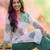 White women floral printed kurta