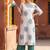 White women floral printed floral kurta