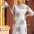 White women floral printed floral kurta