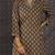 Grey women ethnic motifs printed sequinned kurta