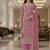 Pink color girlie butterfly net ceremonial salwar kameez for glamorous looks