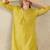 Olive women solid kurta with trouser