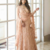 Peach Indian Wedding Collection  Designer Net Lehenga Choli with Corded Thread Work For Women's 