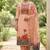 Peach color banarasi cotton fabric ethnic partywear salwar kameez