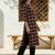 Black women ethnic motifs printed kurta