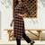 Black women ethnic motifs printed kurta