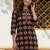 Black women ethnic motifs printed kurta