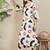 White geometric printed a-line pure cotton kurta with palazzo
