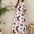 White geometric printed a-line pure cotton kurta with palazzo