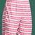 Pink floral printed pure cotton kurta with trousers & dupatta