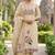 Beige color banarasi cotton fabric designer ethnic partywear suit