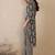 Black women ethnic motifs printed cotton kurta with trousers