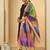 Black women regular kurta with trousers & with dupatta