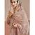 Pink color beautiful gold silk fabric designer embroidered suit
