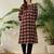 Black women ethnic motifs printed kurta