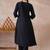 Black women regular liva kurta with trousers