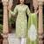 Green color designer printed ethnic partywear salwar kameez