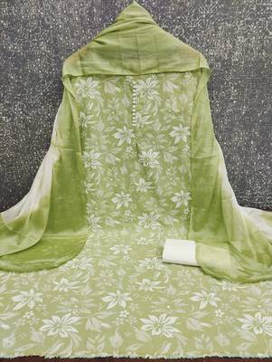 Green color designer printed ethnic partywear salwar kameez 2