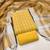 Yellow color wevon designer ethnic partywear salwar kameez