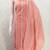 Peach color wevon designer ethnic partywear salwar kameez