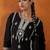 Black women ethnic motifs embroidered thread work kurta