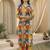 Multicolor women floral printed regular pure cotton kurta with trousers